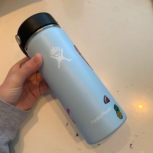 Light Blue Custom Painted 18 oz Hydro Flask